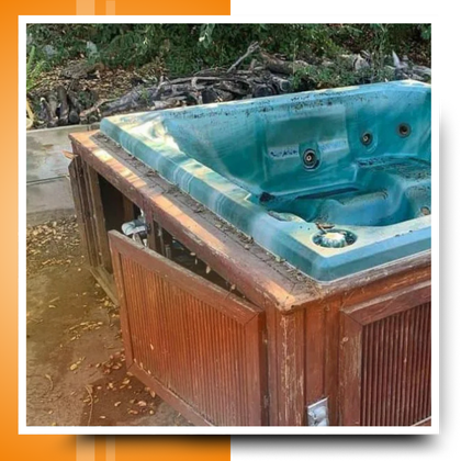 old hot tub