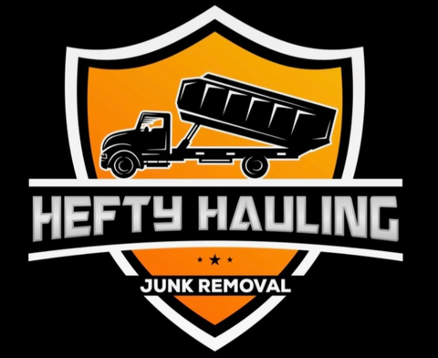Hefty Hauling Junk Removal Logo