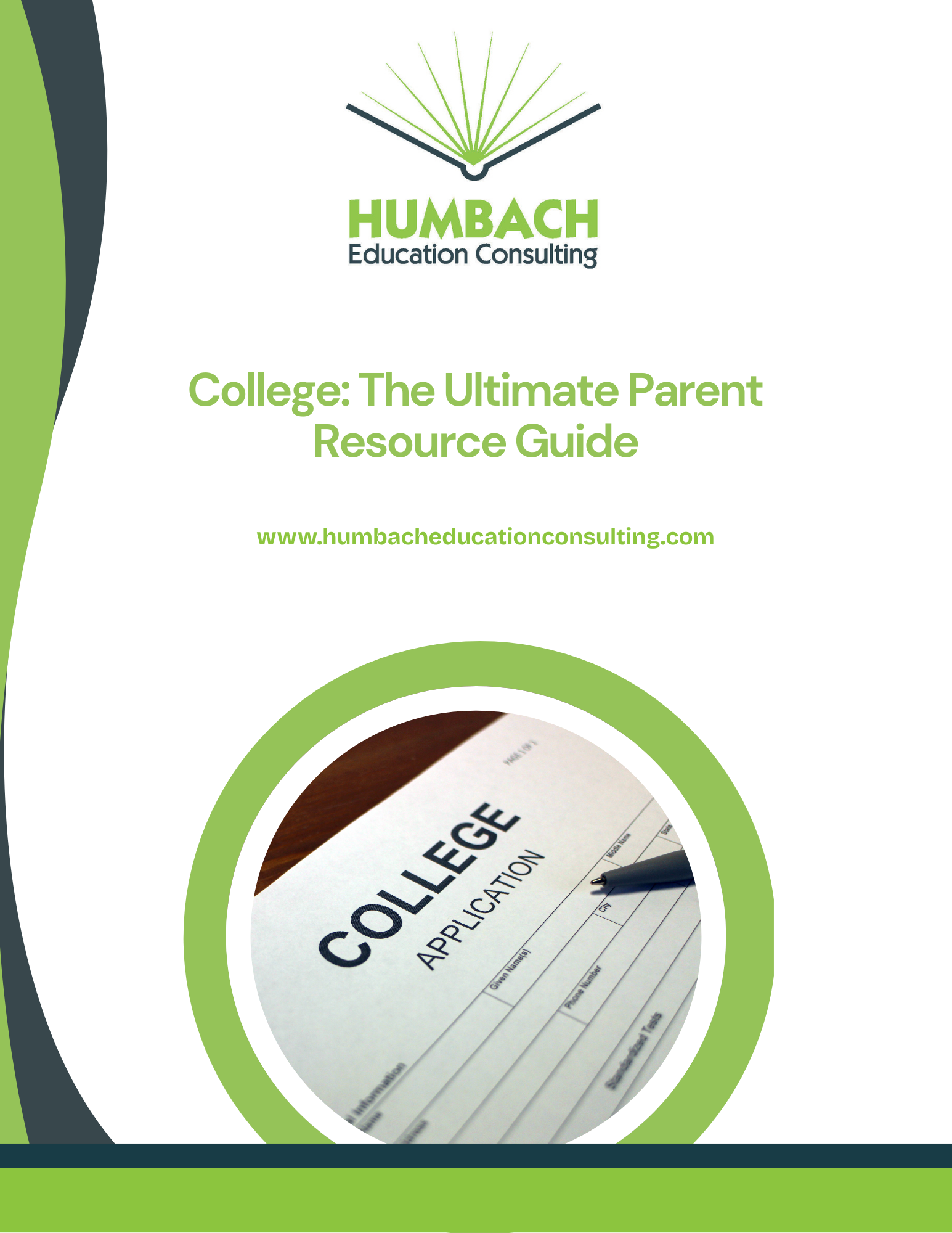 Humbach Education Consulting Everything College Resource Guide