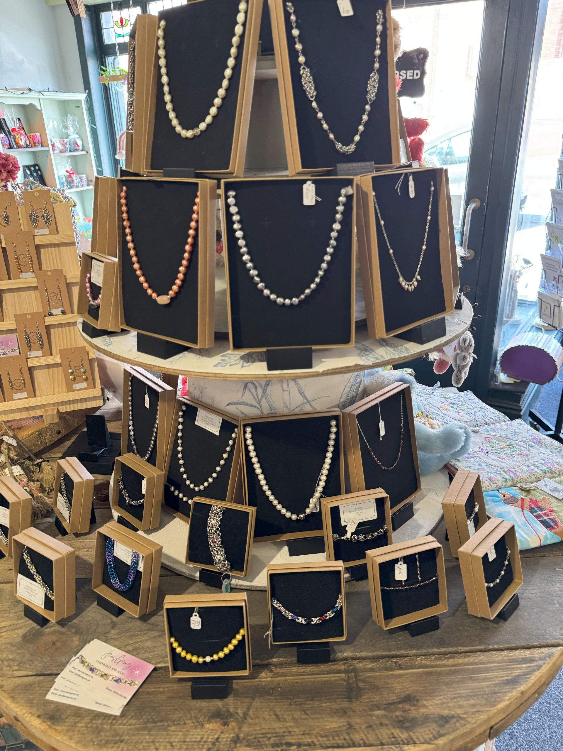 Stock on display at The Gallery in Jacksdale