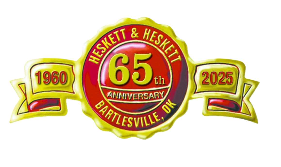 Heskett & Heskett 63rd Anniversary Seal