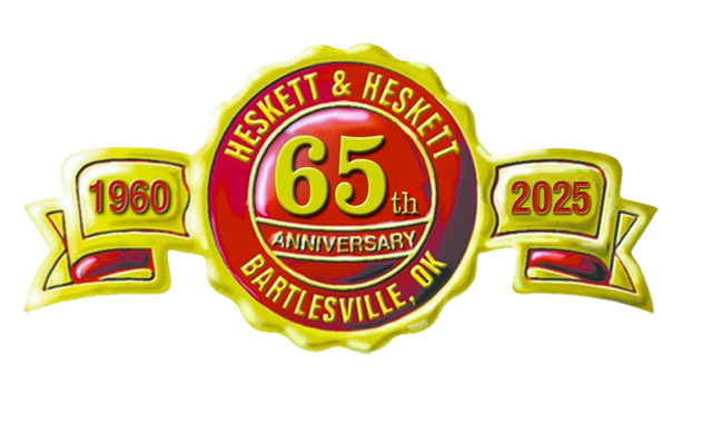 Heskett & Heskett 63rd Anniversary Seal