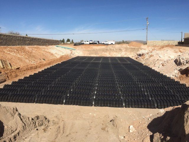Septic System Construction Site — El Paso, TX — Aquatech Septic & Underground, LLC
