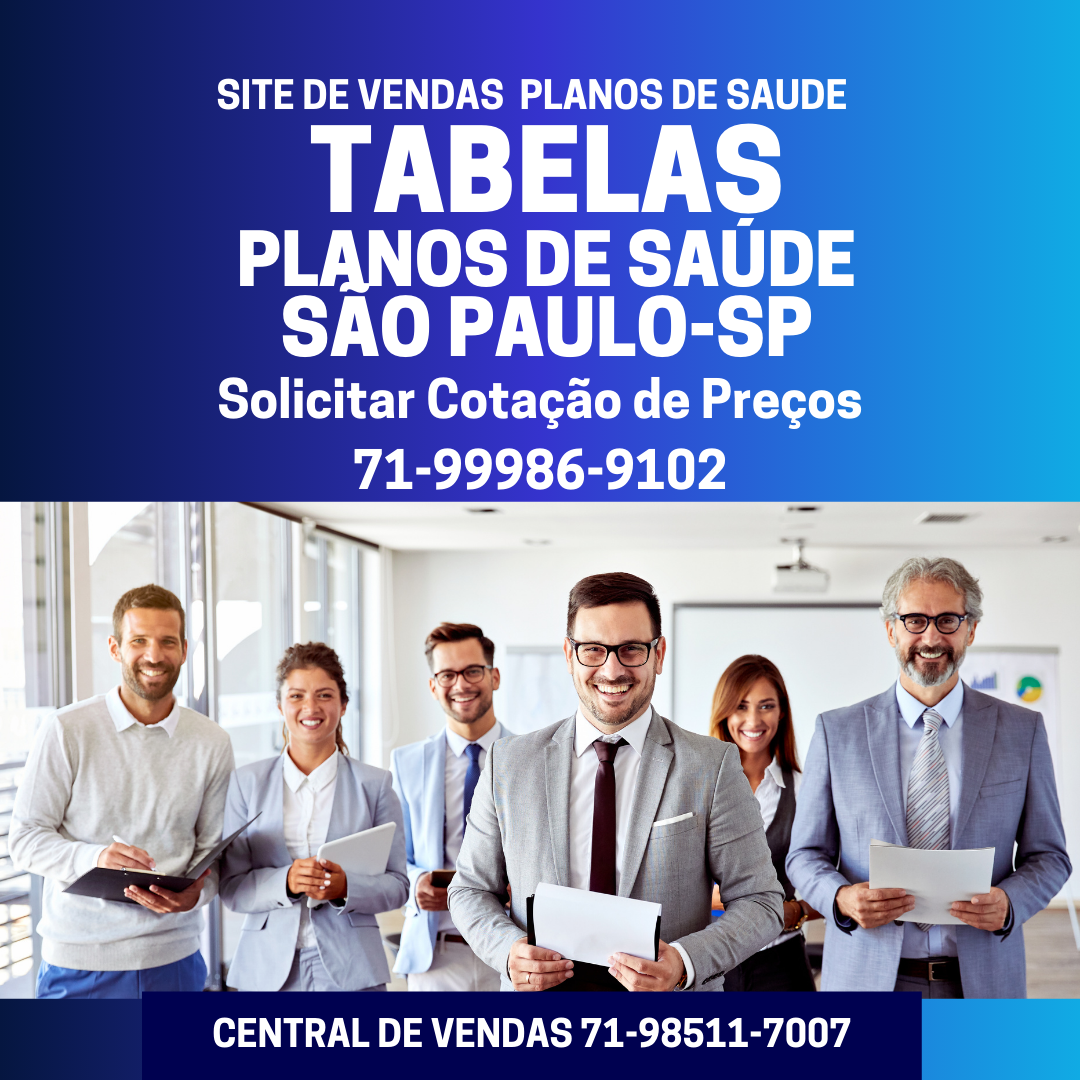 tabelas comparativas preços de planos de saude em são paulo-sp