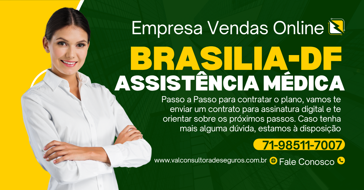 30 a 299 Beneficiários Tabelas comparativas de preços dos planos de saude empresariais em Distrito Federal. Contratar Assistência Médica Empresarial (Bradesco Saude), (Amil DF), (HapVida Brasilia-DF), (SulAmerica DF), (Unimed DF), (Select Saude DF). Varias opções em Planos de Saúde para Empresas.