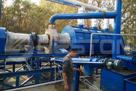 Coconut Shell Charcoal Making Machine
