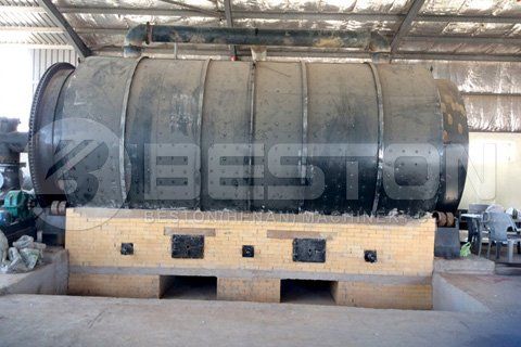 Tyre Pyrolysis Plant