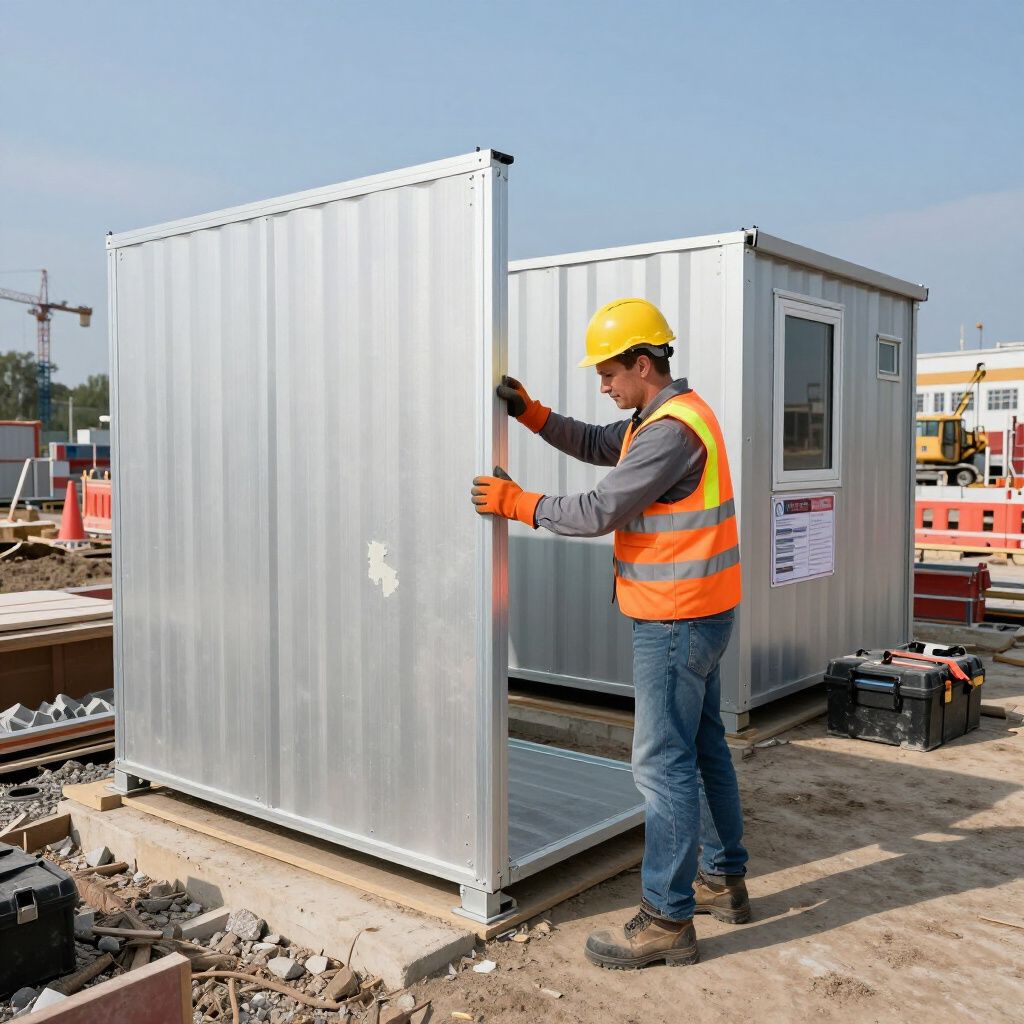 Hvit varebil med tilhenger parkert utendørs, begge merket med logo Driftsgutta.