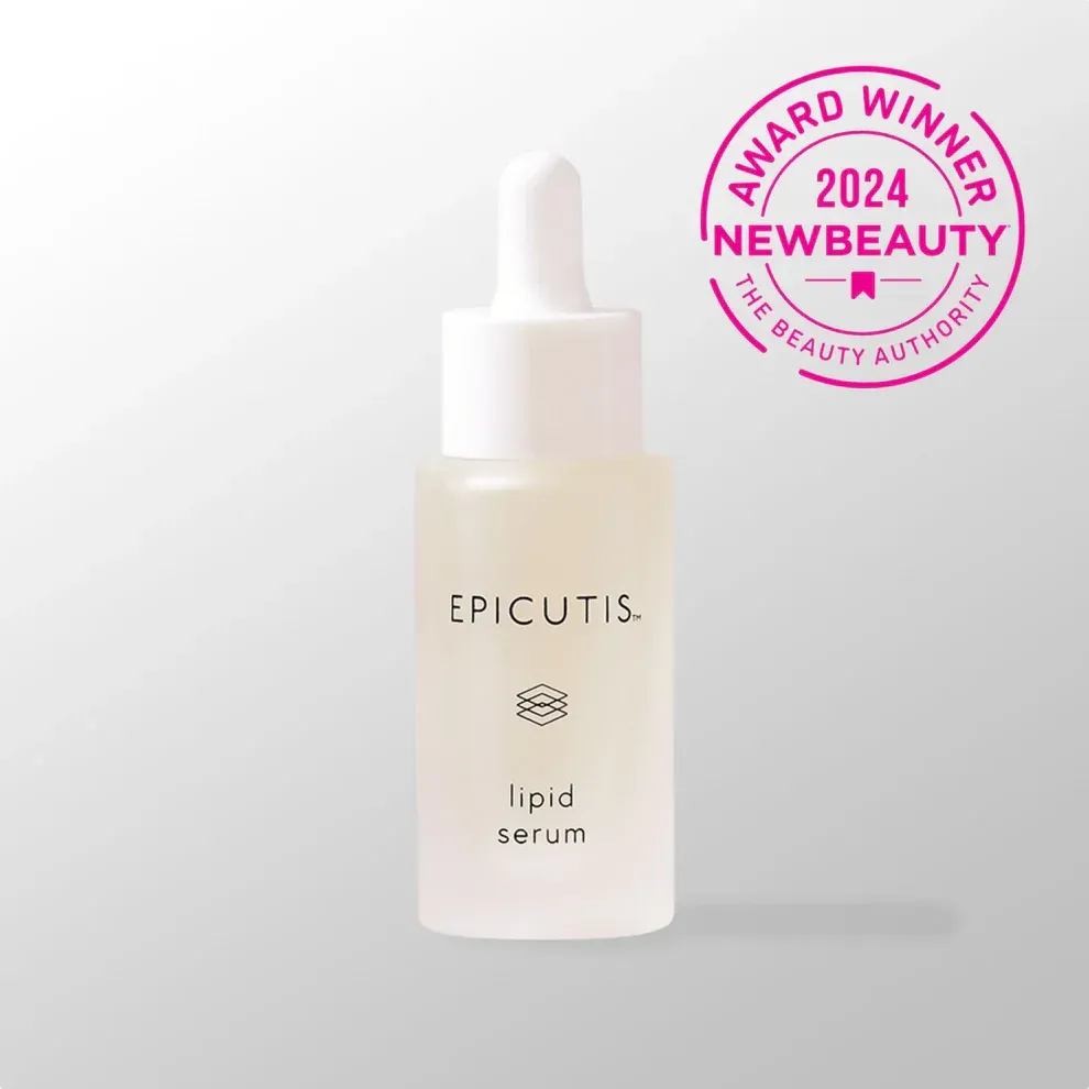 A bottle of epicutis lipid serum is a winner of the new beauty award.