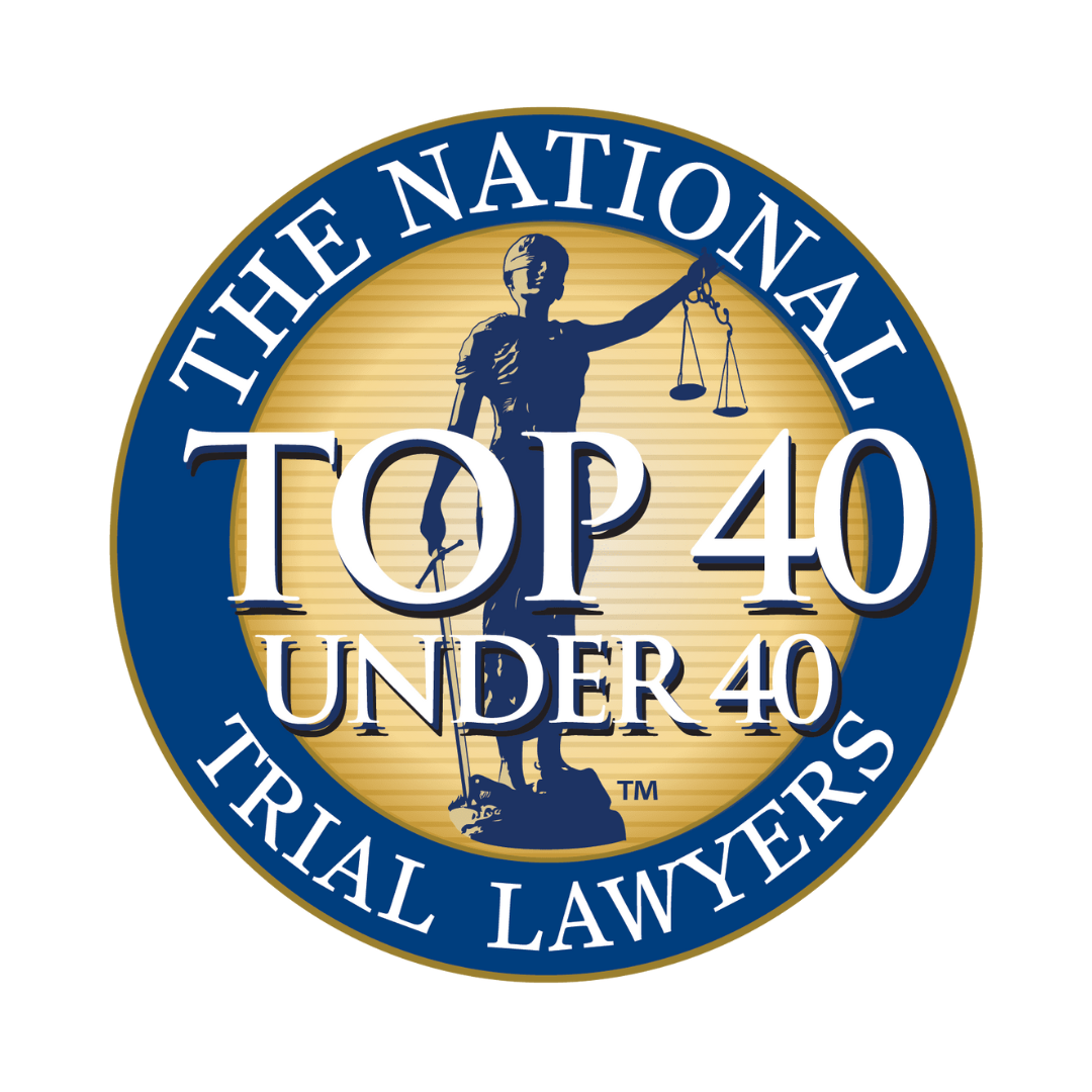 the national top 40 under 40 trial lawyers logo