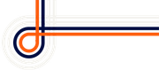a green and purple line with a circle in the middle on a white background .