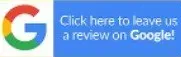 Google logo and blue button reading “Click here to leave us a review on Google!”