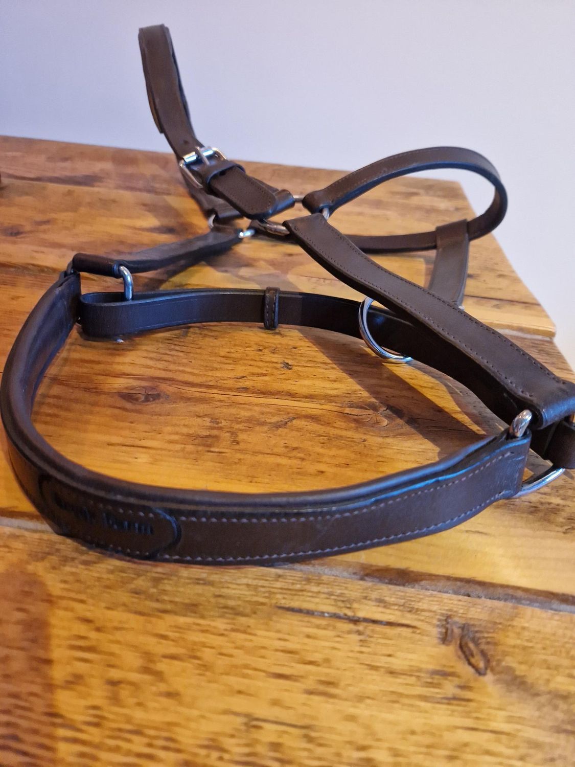 brown headcollar