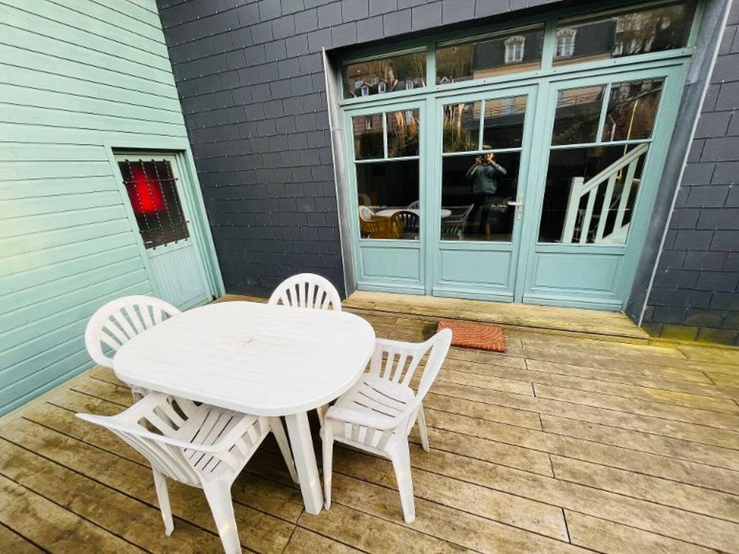 Gite jacqueline terrasse extérieure