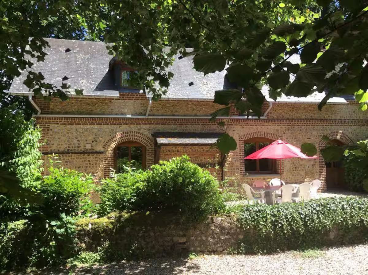 Extérieur de la maison du gite les noisettes à Etretat
