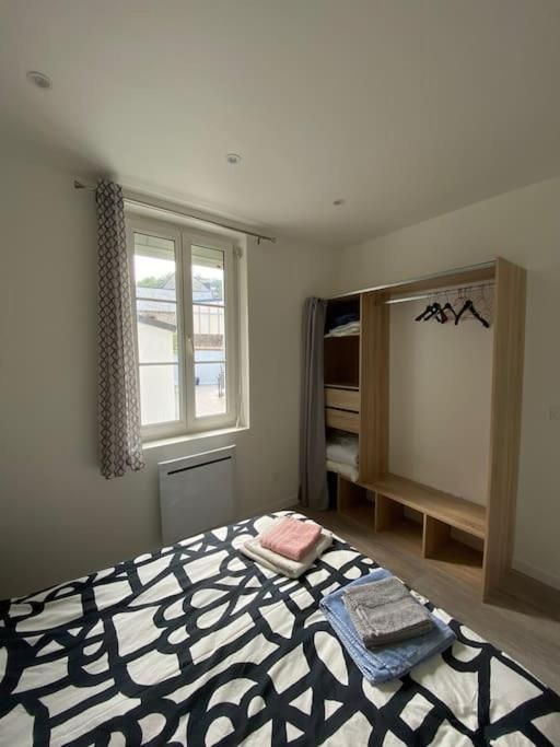 Gite centre etretat vue de la chambre