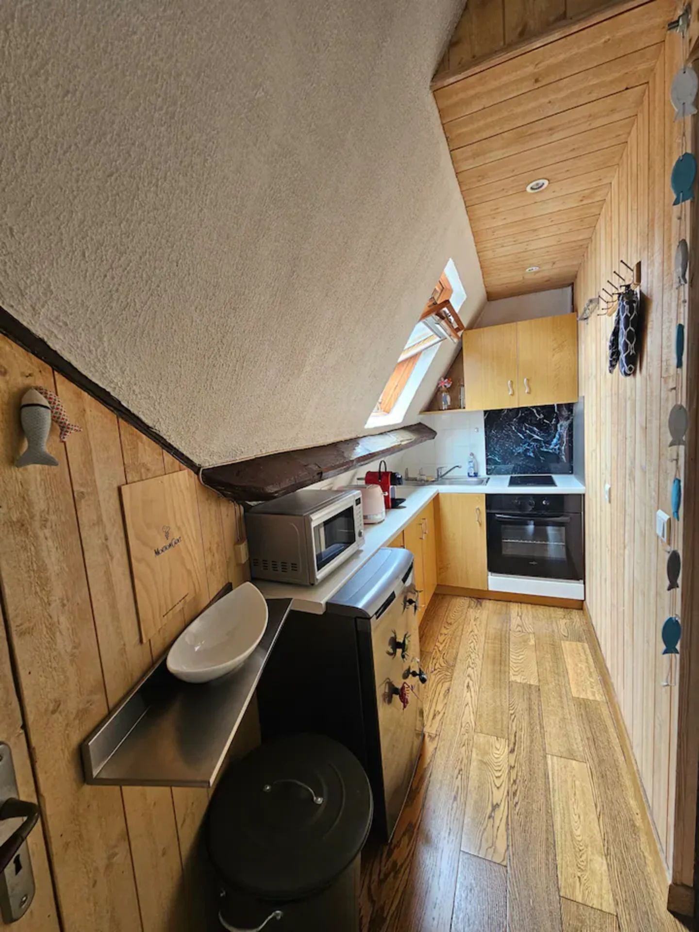 Photo intérieure du nid des goélands, gite à Etretat 