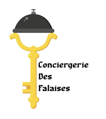 Logo de la conciergerie des falaises, location de gites à Etretat Fécamp et Le Havre