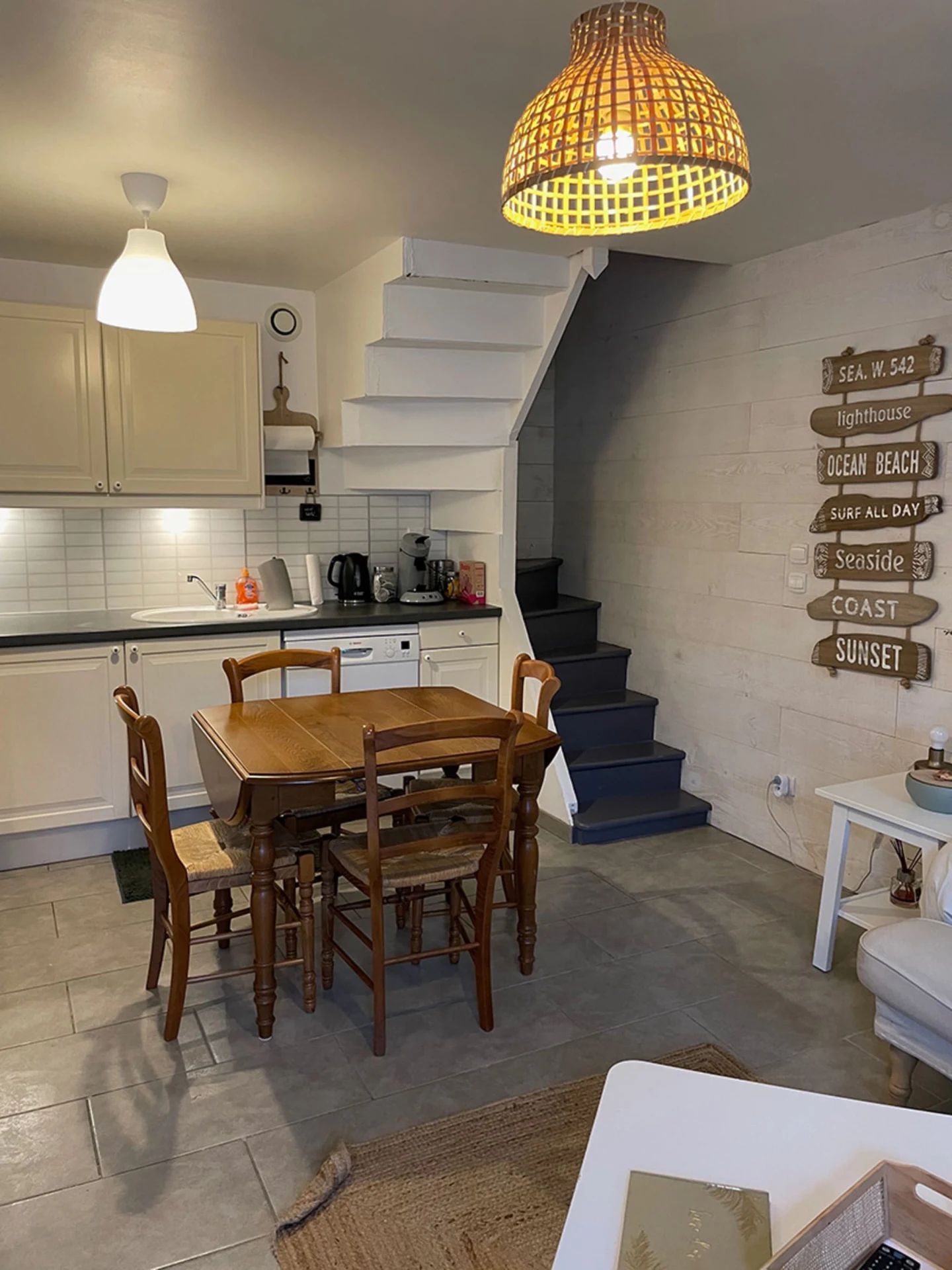 Gite centre etretat maison terrasse impasse salon chambres