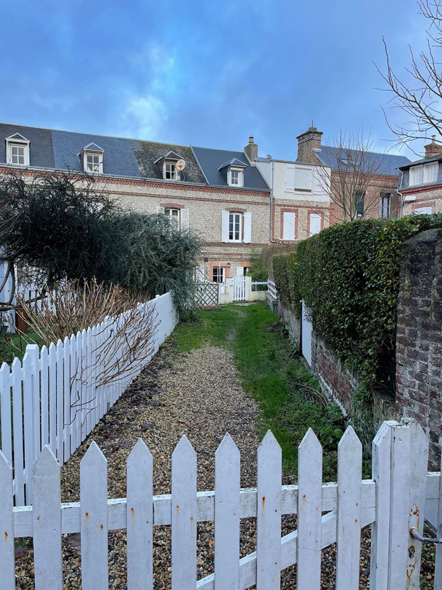 Gite centre etretat maison terrasse impasse salon chambres