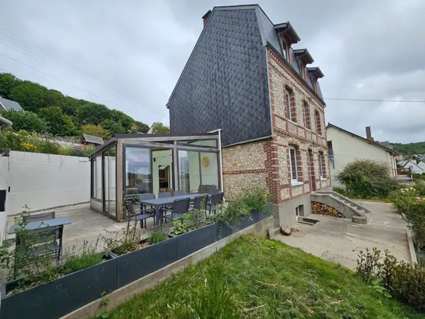 Vue mer depuis le gite de la Villa le bout du Monde