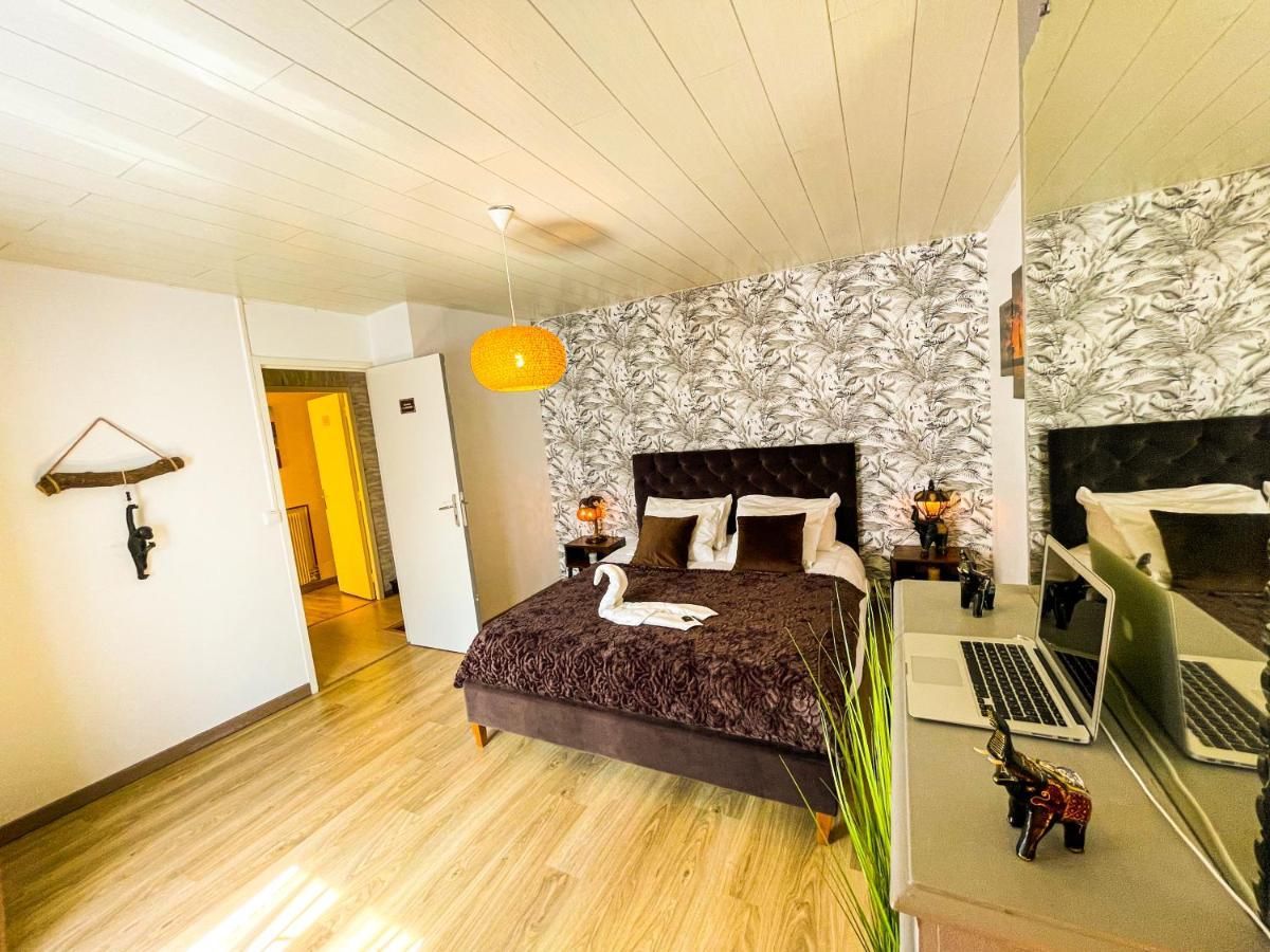 Chambre du gite à Fécamp