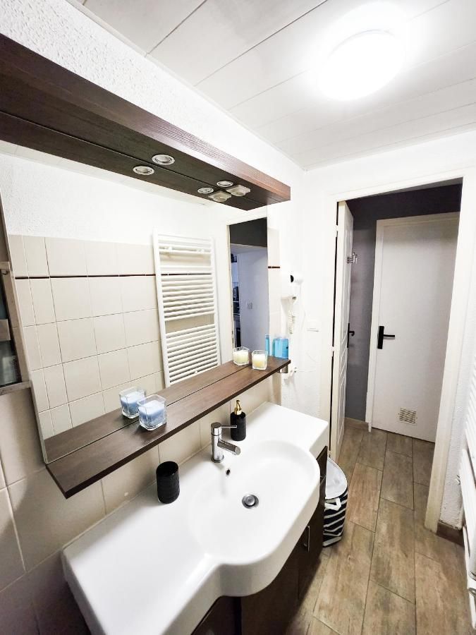 Salle de bain du gite à Fécamp