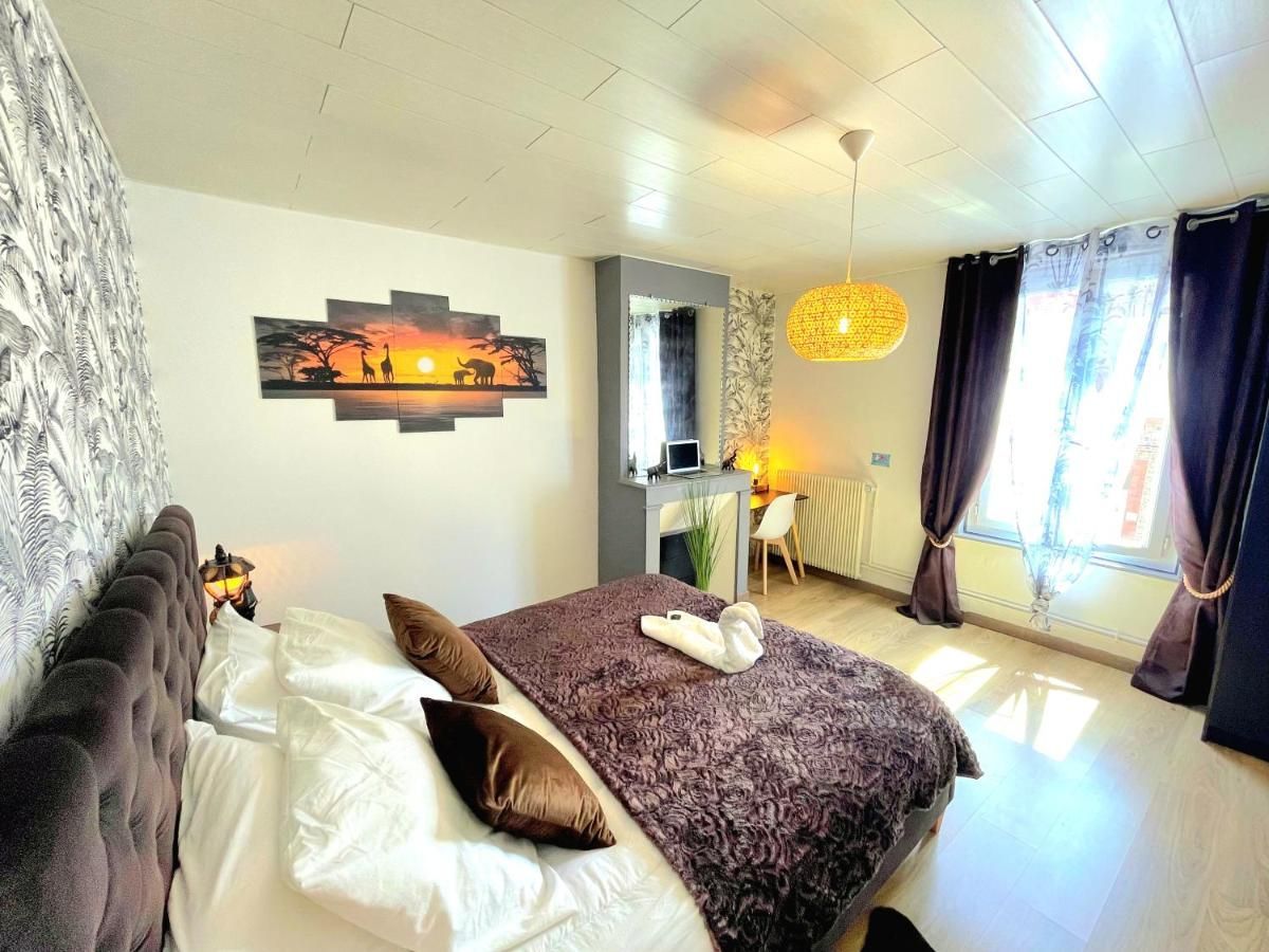 chambre du gite à Fécamp