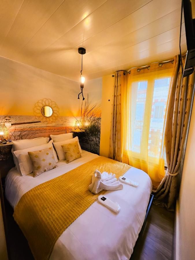 deuxième chambre du gite à Fécamp