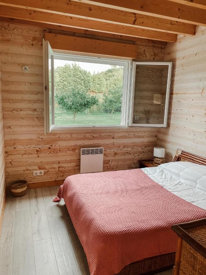 Chambre du gite avec lit double