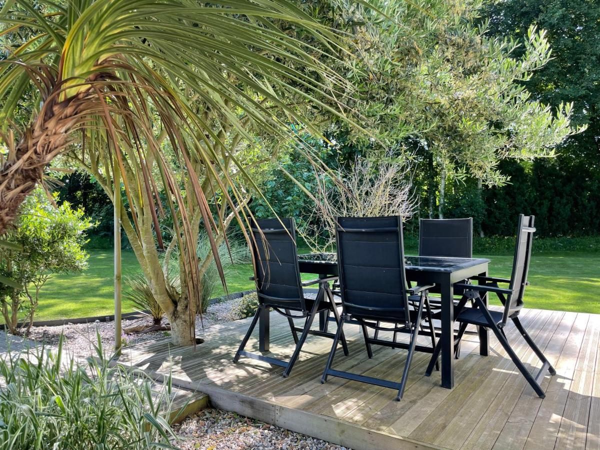 Photo de la terrasse dans le jardin