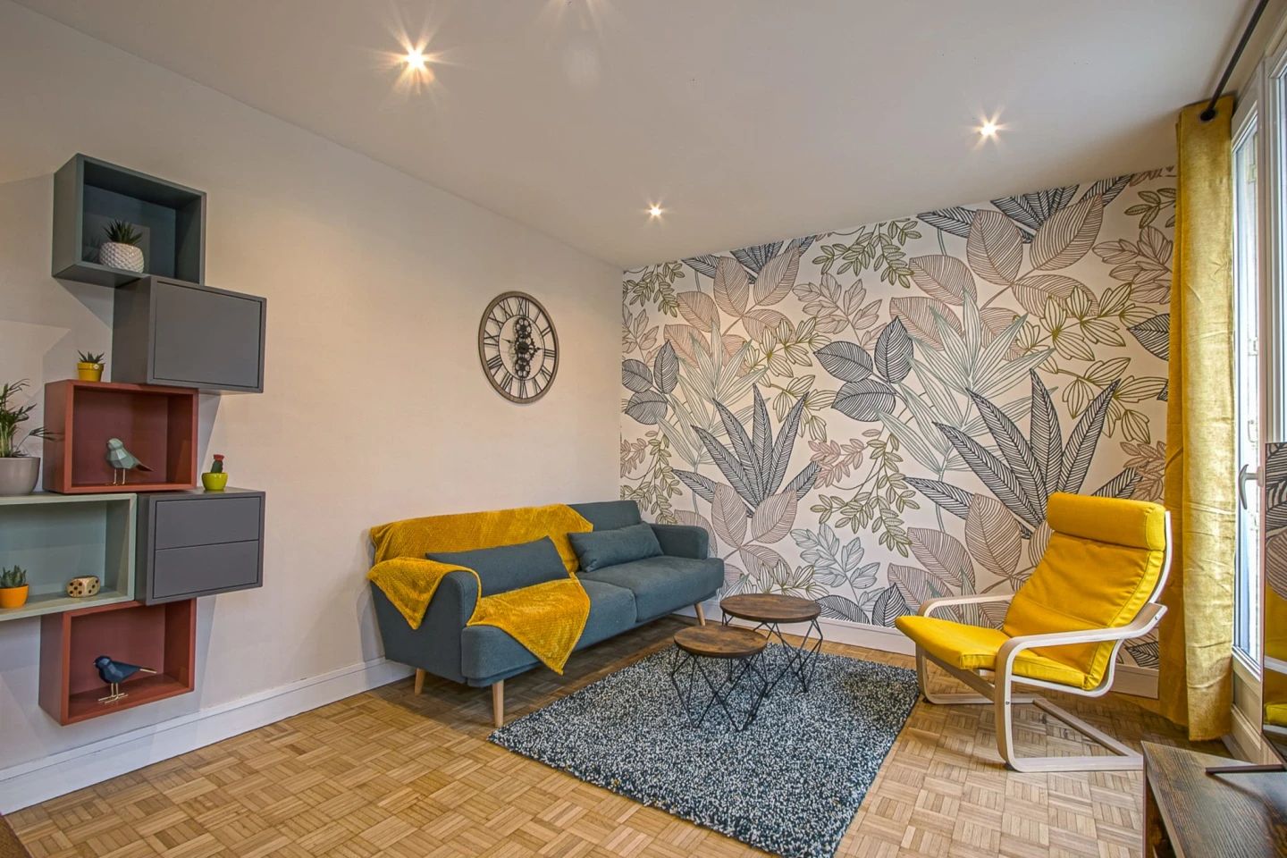 Gite le havre plein centre ville déco intérieure photos de la cuisine salon salle de bain