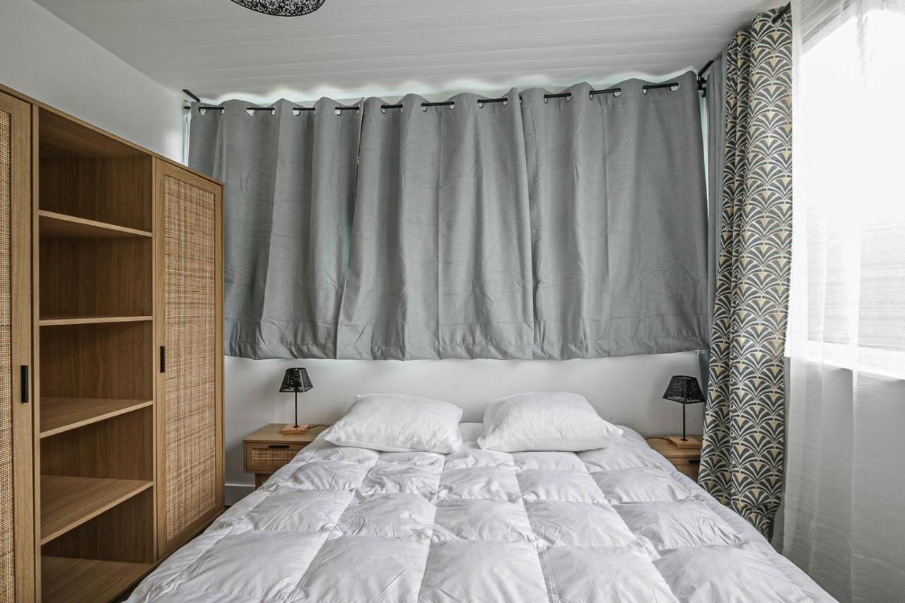 Chambre du gite avec lit double