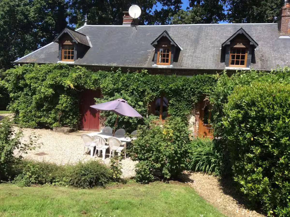 Vue du gite depuis l'extérieur