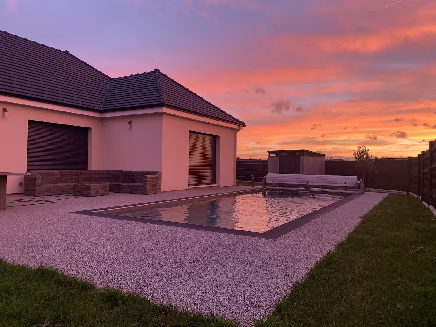 Piscine à l'extérieur