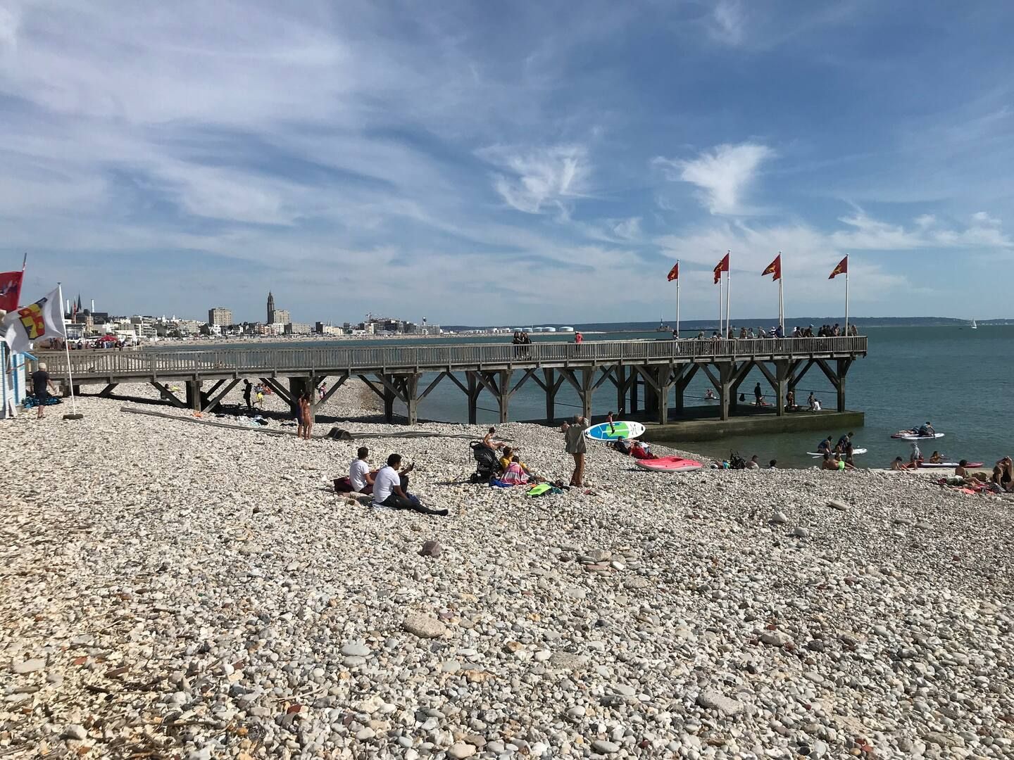 Autre photo de la plage du Havre