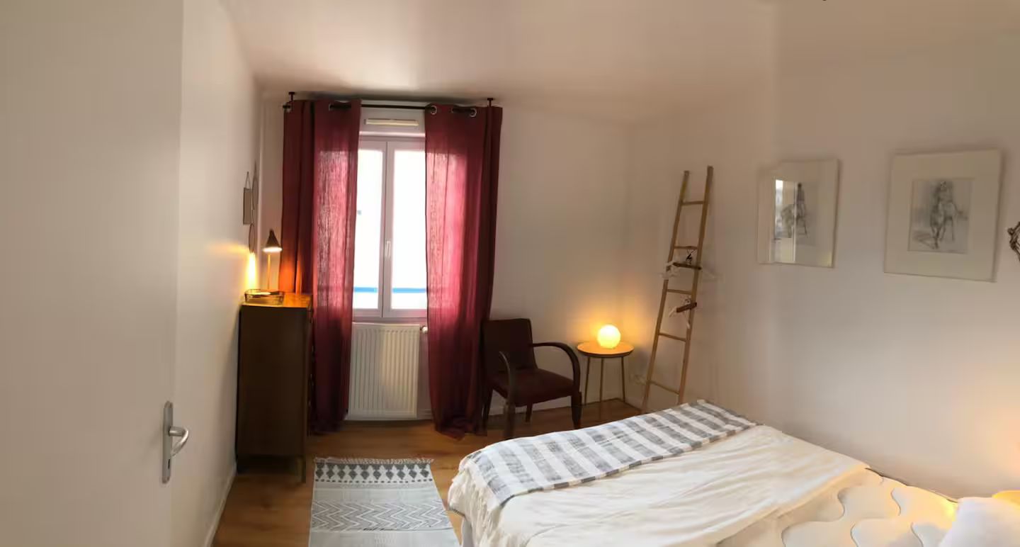 Chambre 2 du gite de Fécamp