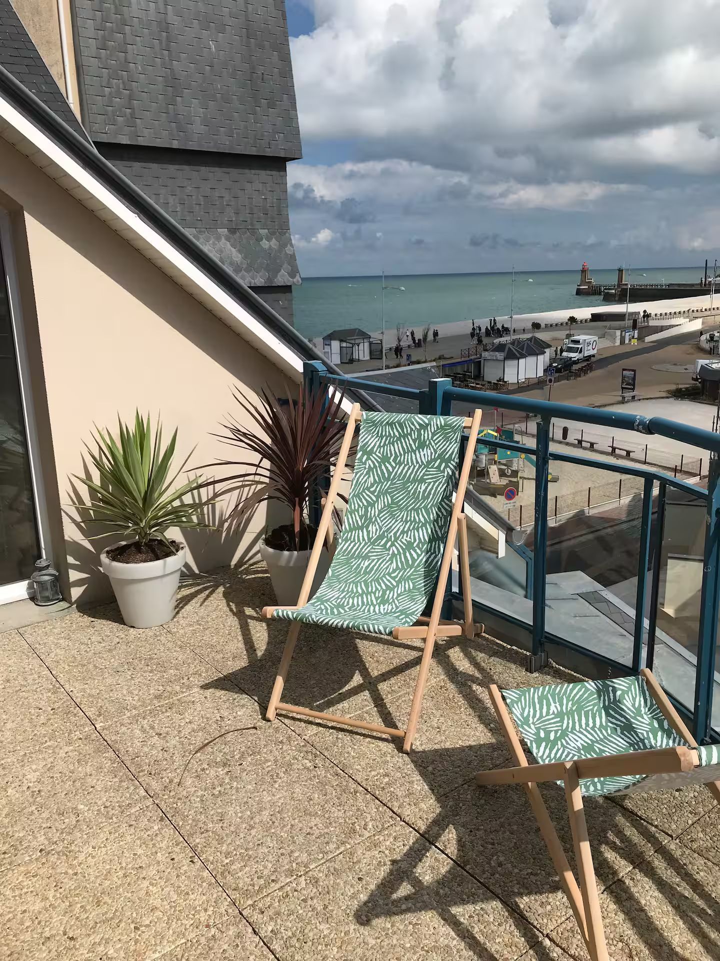 Balcon depuis le gite