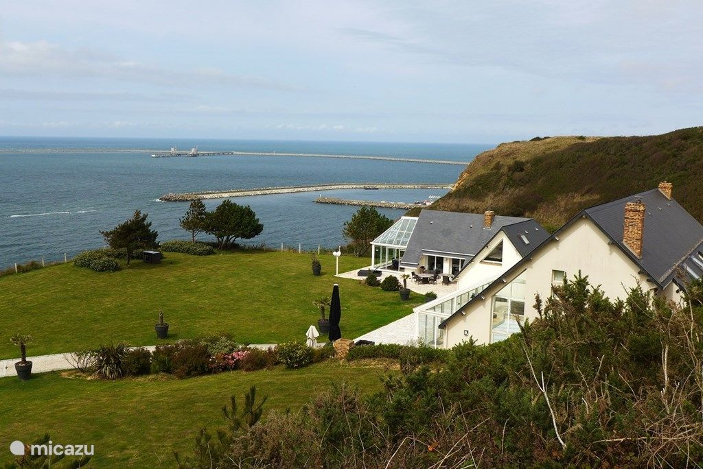 Vue du Sea Cliff House à Etretat