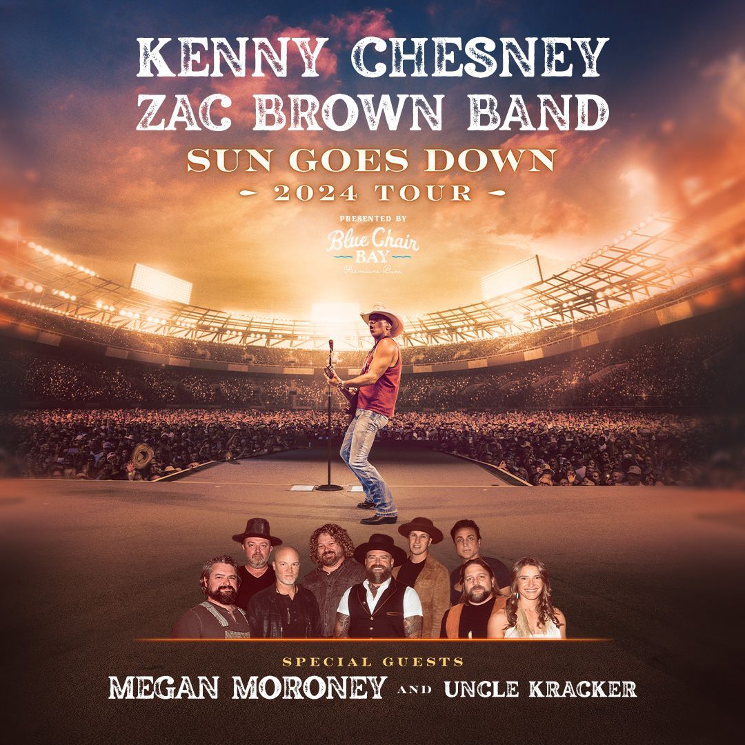 Kenny Chesny Zac Brown Band Tour Acrisure Stadium