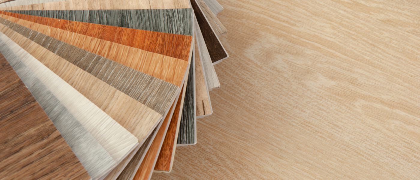 photo of different hardwood flooring materials