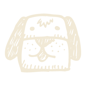 Cute dog icon
