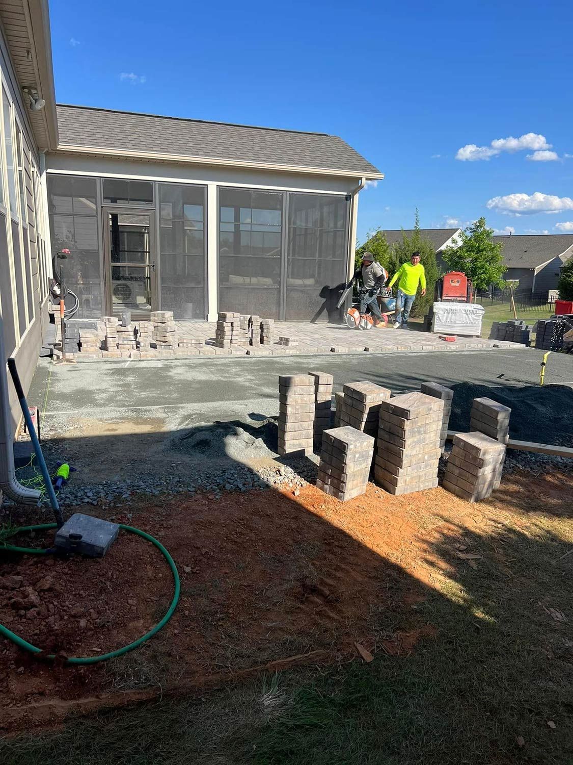 Construction in a Residential Area