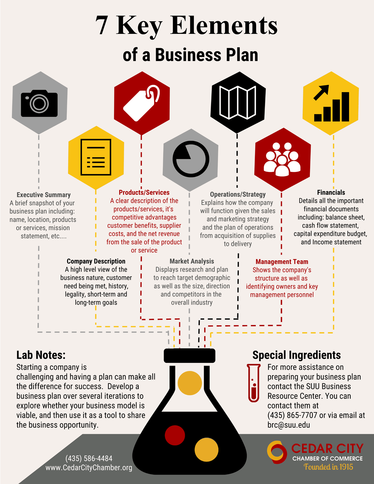 elements of s business plan