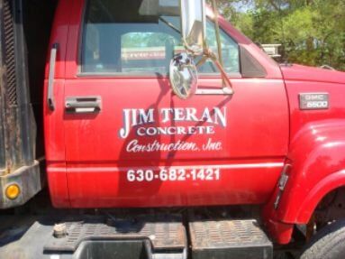 Side View of Truck - Construction in Wheaton, IL