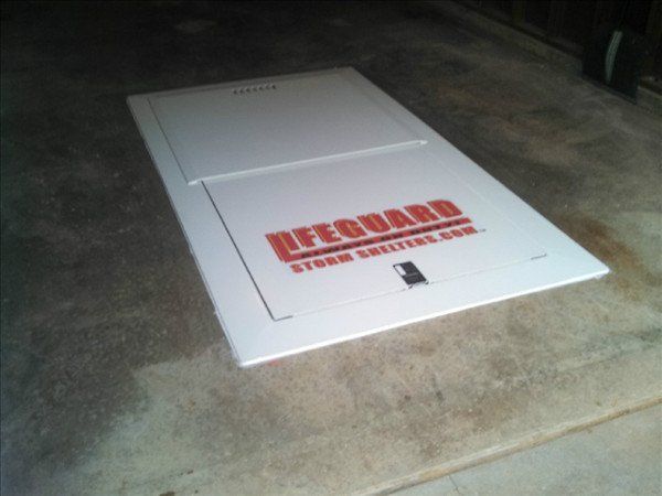 White Door Underground Shelter | Oakland City, IN | Integrity Storm Shelters LLC