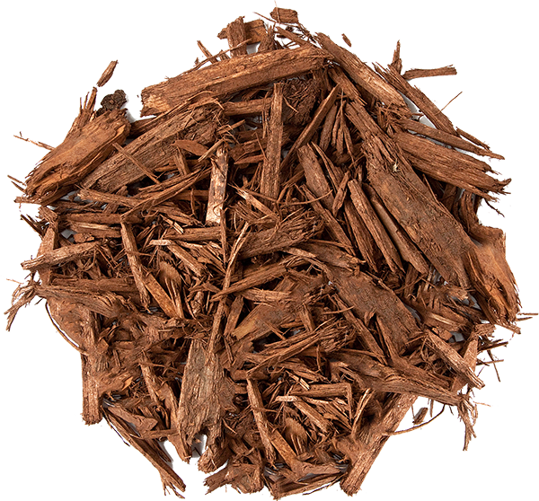 Colored mulch in brown - Just Mulch Orlando