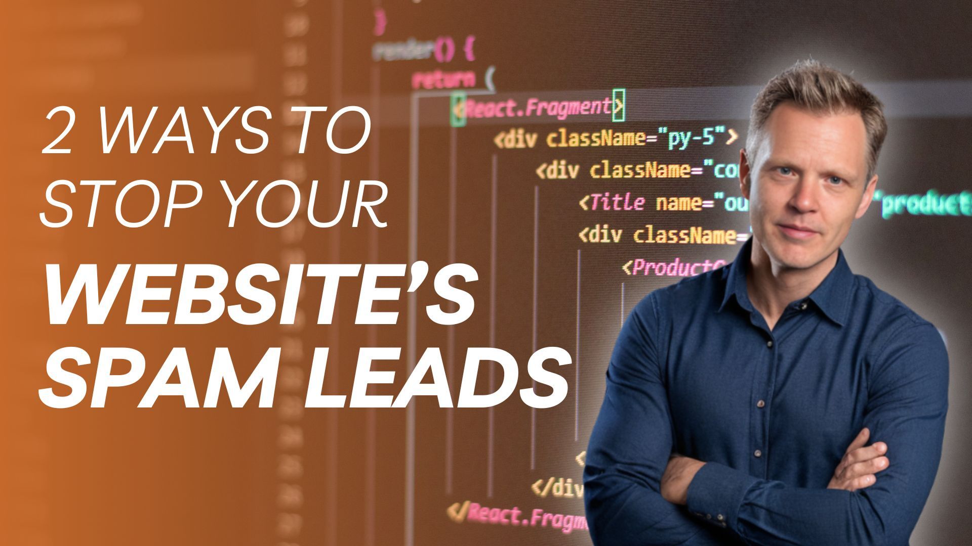 Elon Musk and interviewer, with SpaceX logo; dark setting, text