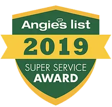 Angies List 2019 Super Service Award Badge