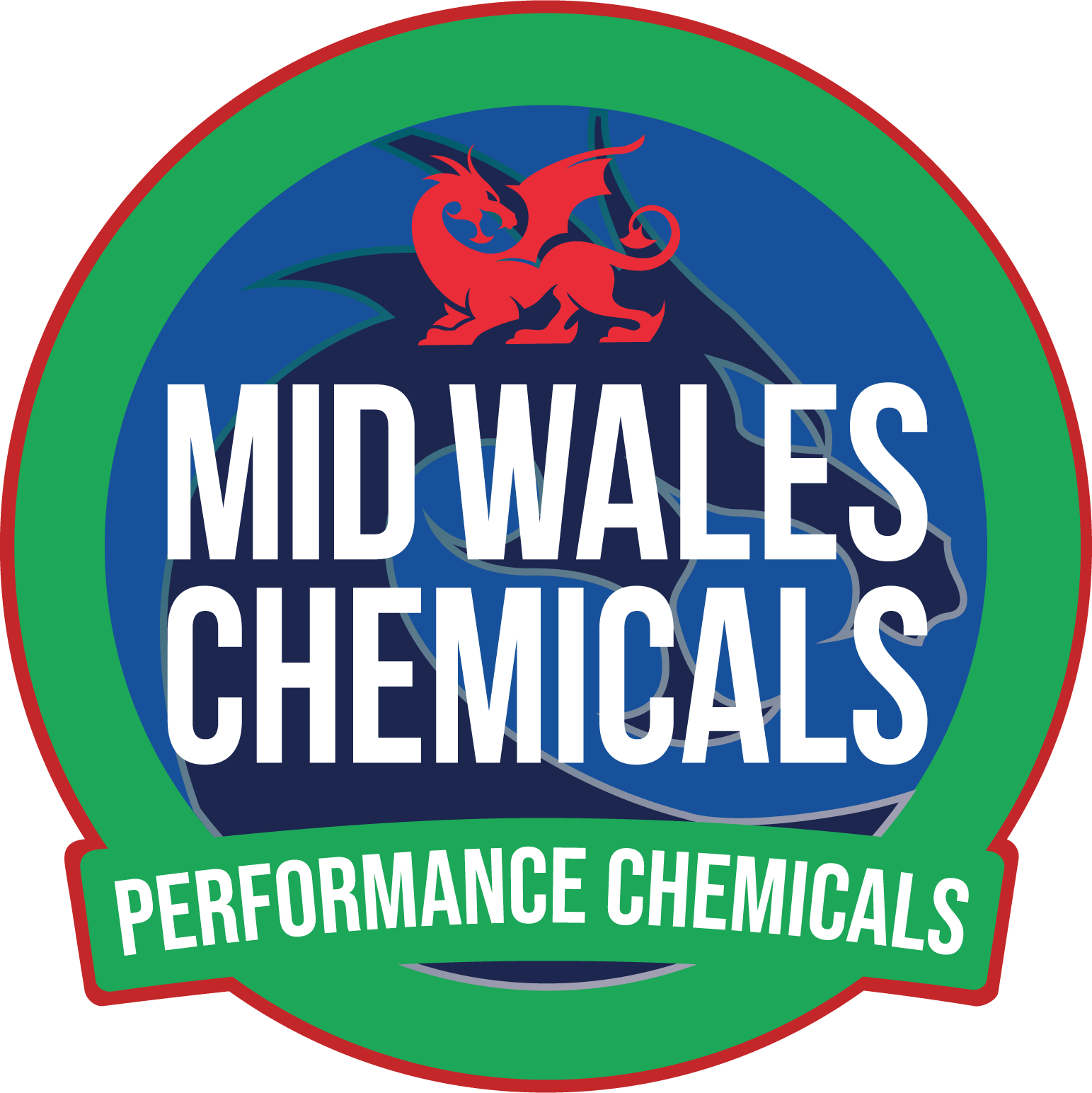 A logo for mid wales chemicals your choice